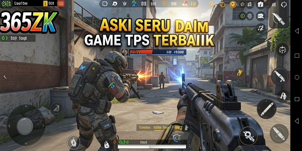 Tangkapan layar <strong>365ZK</strong> menampilkan aksi seru dalam gameplay TPS.