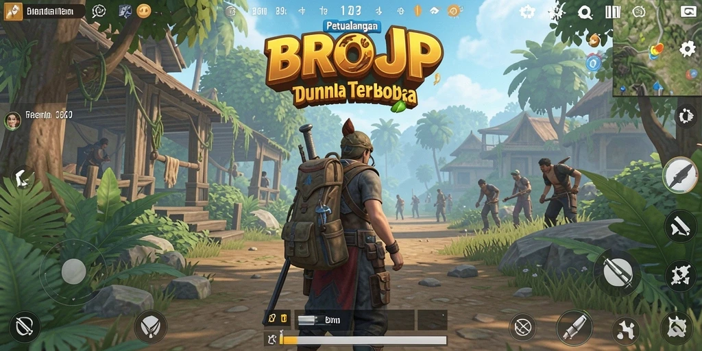 Tangkapan layar dari gameplay <strong>BROJP</strong> yang menunjukkan petualangan mendebarkan.
