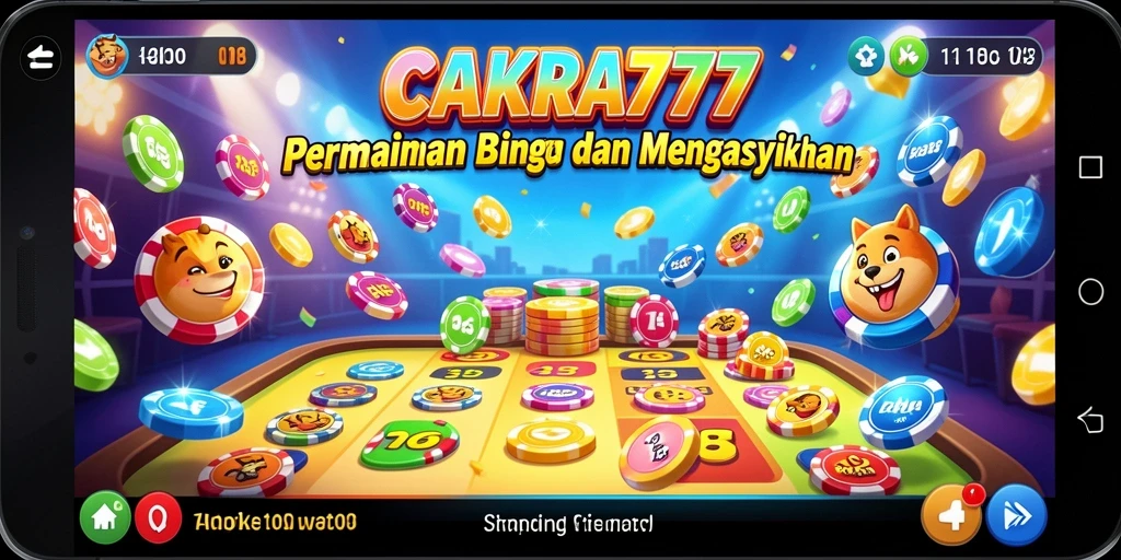 Tampilan gameplay Bingo yang seru dan interaktif di CAKRA777.