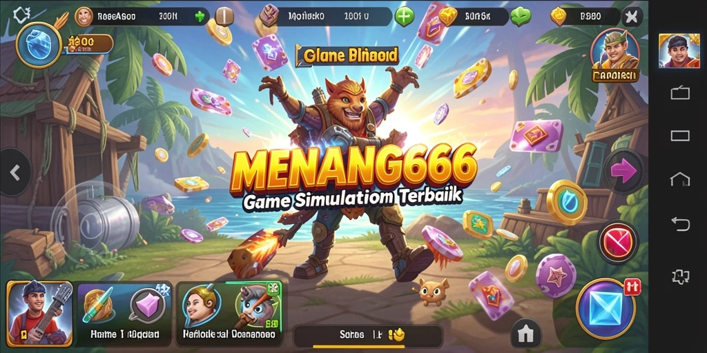 Tampilan gameplay menarik dari MENANG666 yang menampilkan strategi dan interaksi pemain.
