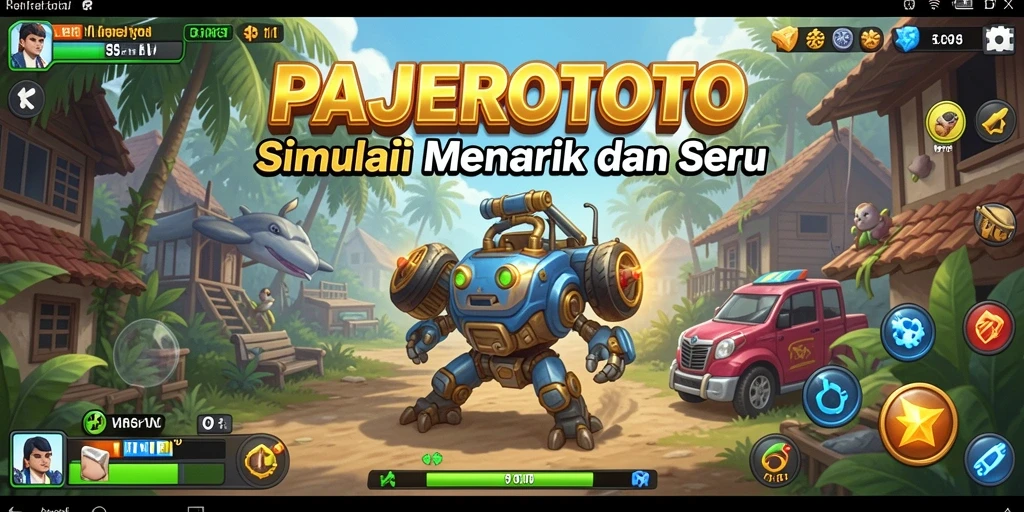 Screenshot dari gameplay <strong>PAJEROTOTO</strong> yang menunjukkan aksi mendebarkan.