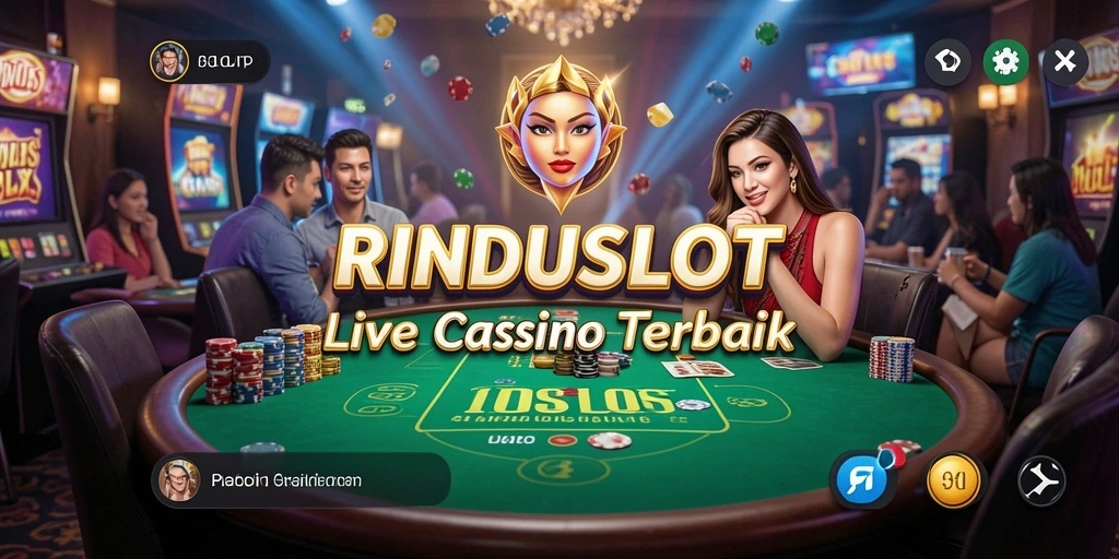 Menampilkan dealer profesional dalam pengalaman Live Casino yang mendebarkan.