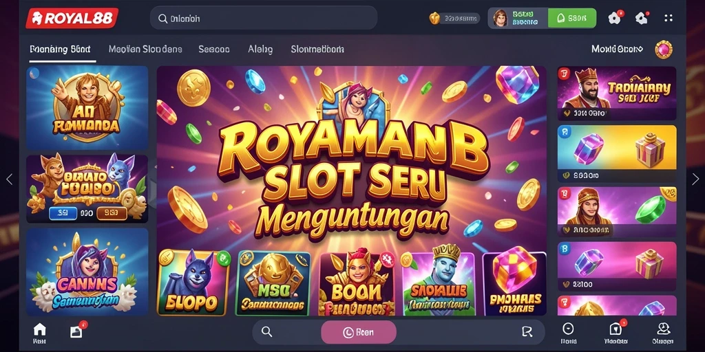 Gameplay seru ROYAL88 dengan grafis menarik dan banyak hadiah.