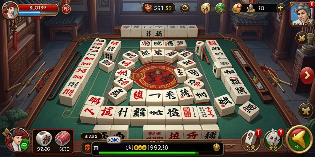 Gameplay menarik Mahjong di SLOT39 dengan grafis menawan.