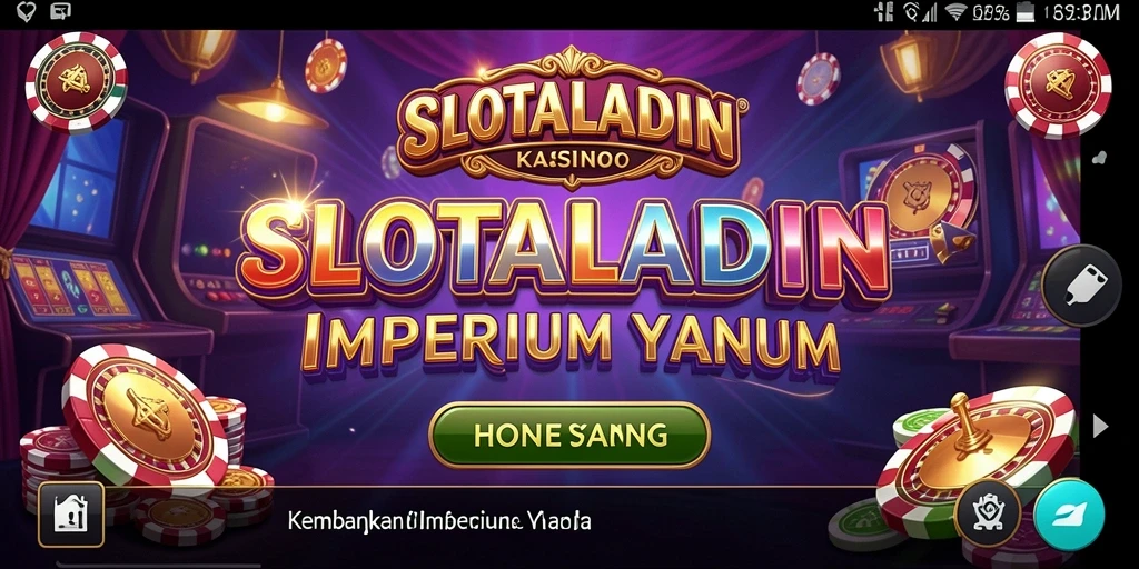Tampilan menawan dari kasino yang Anda kelola di SLOTALADIN.